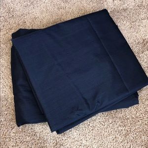 Pottery Barn Duponi Silk Curtain Panels (2)